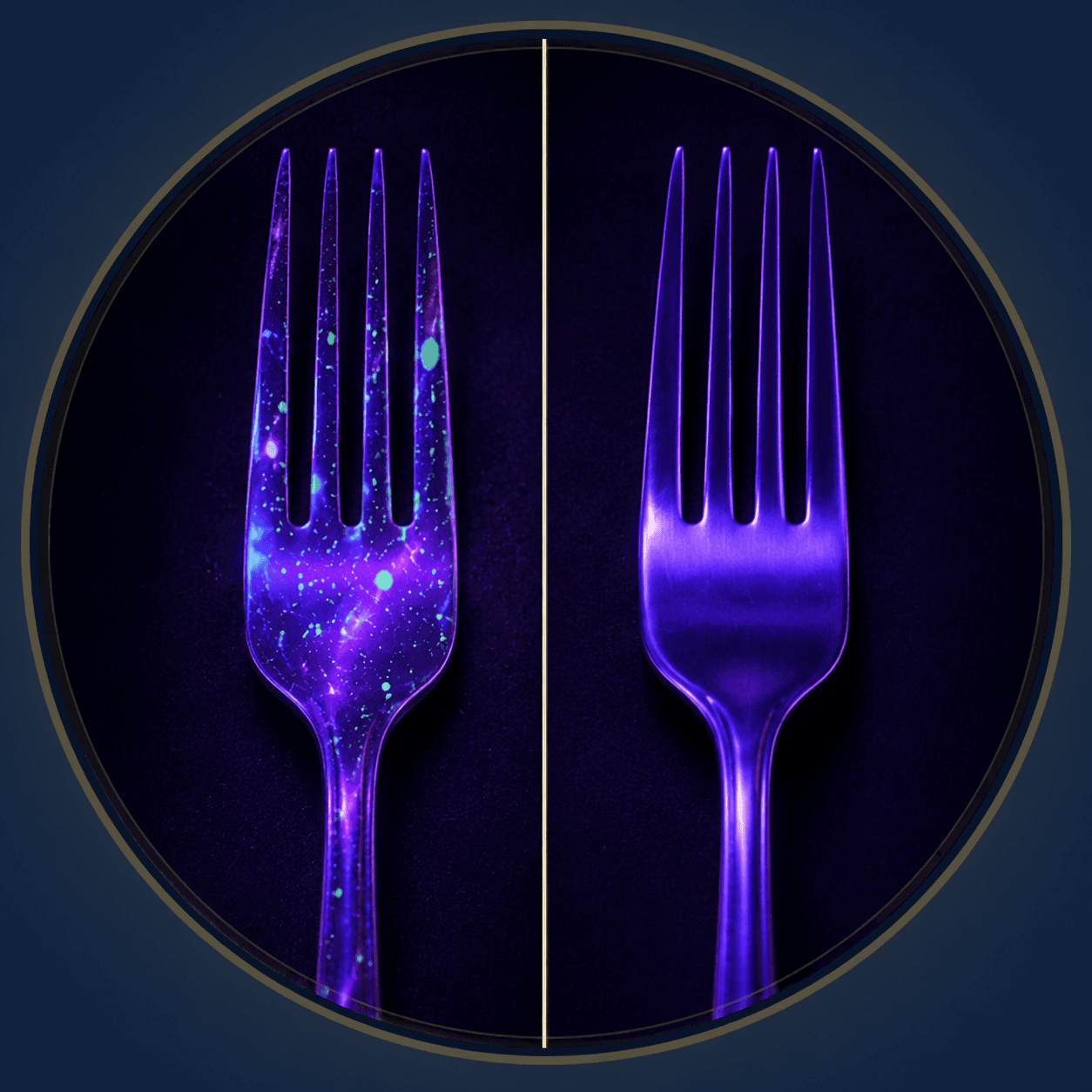 UV Cutlery Hygiene Comparison